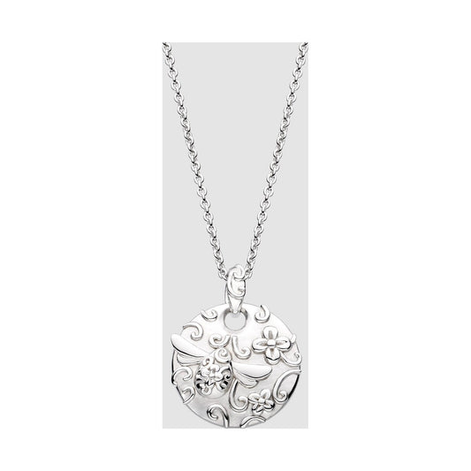 Blossom Flyte Honey Bee Disc Necklace
