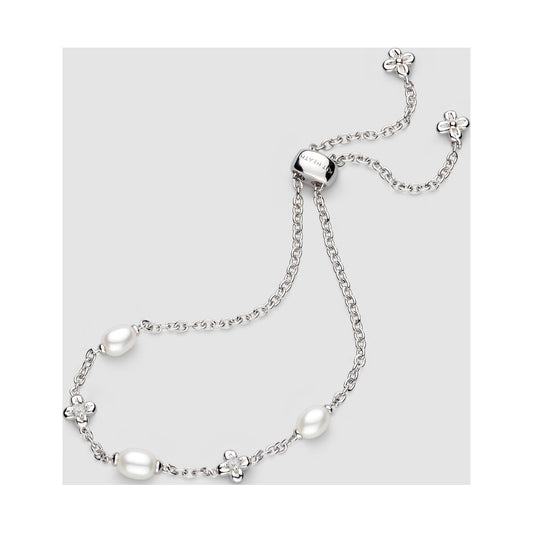 Blossom Flyte Honey Flower Pearl Toggle Bracelet