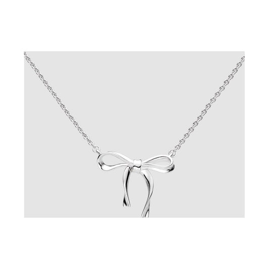 Serenity Ribbon Bow Necklace