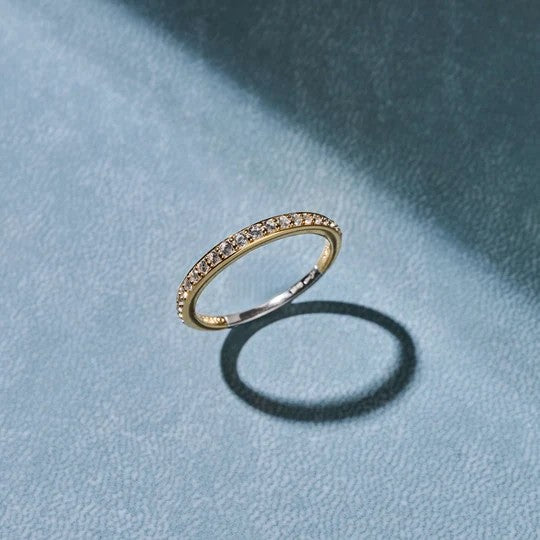 Thin Zirconia Ring, size 62.