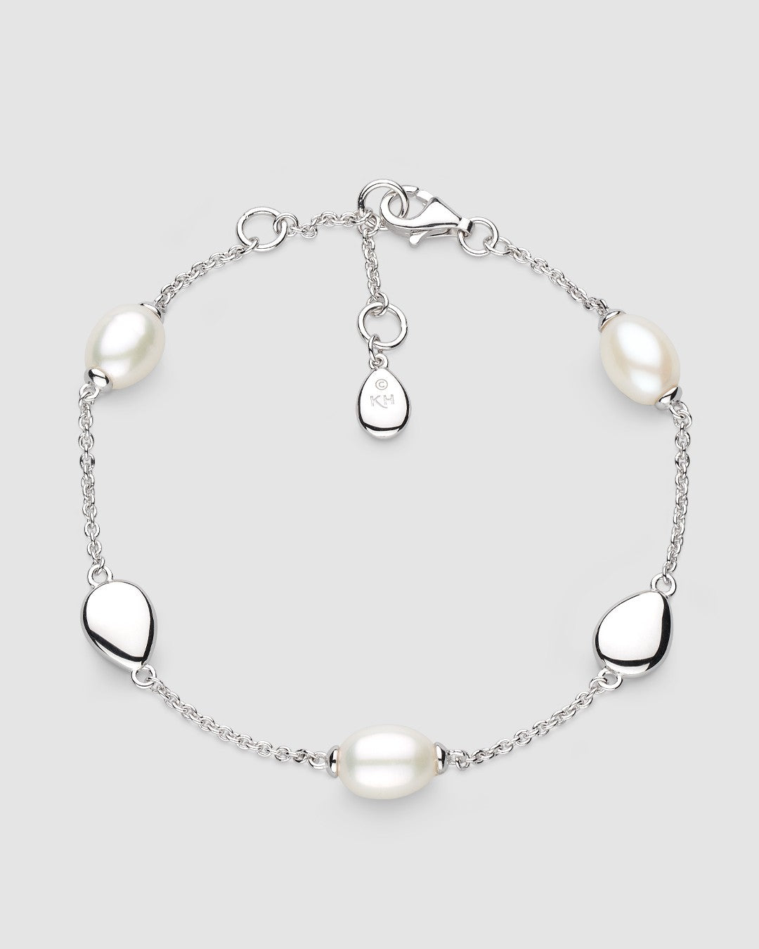 Coast Pebble Pearl Bracelet