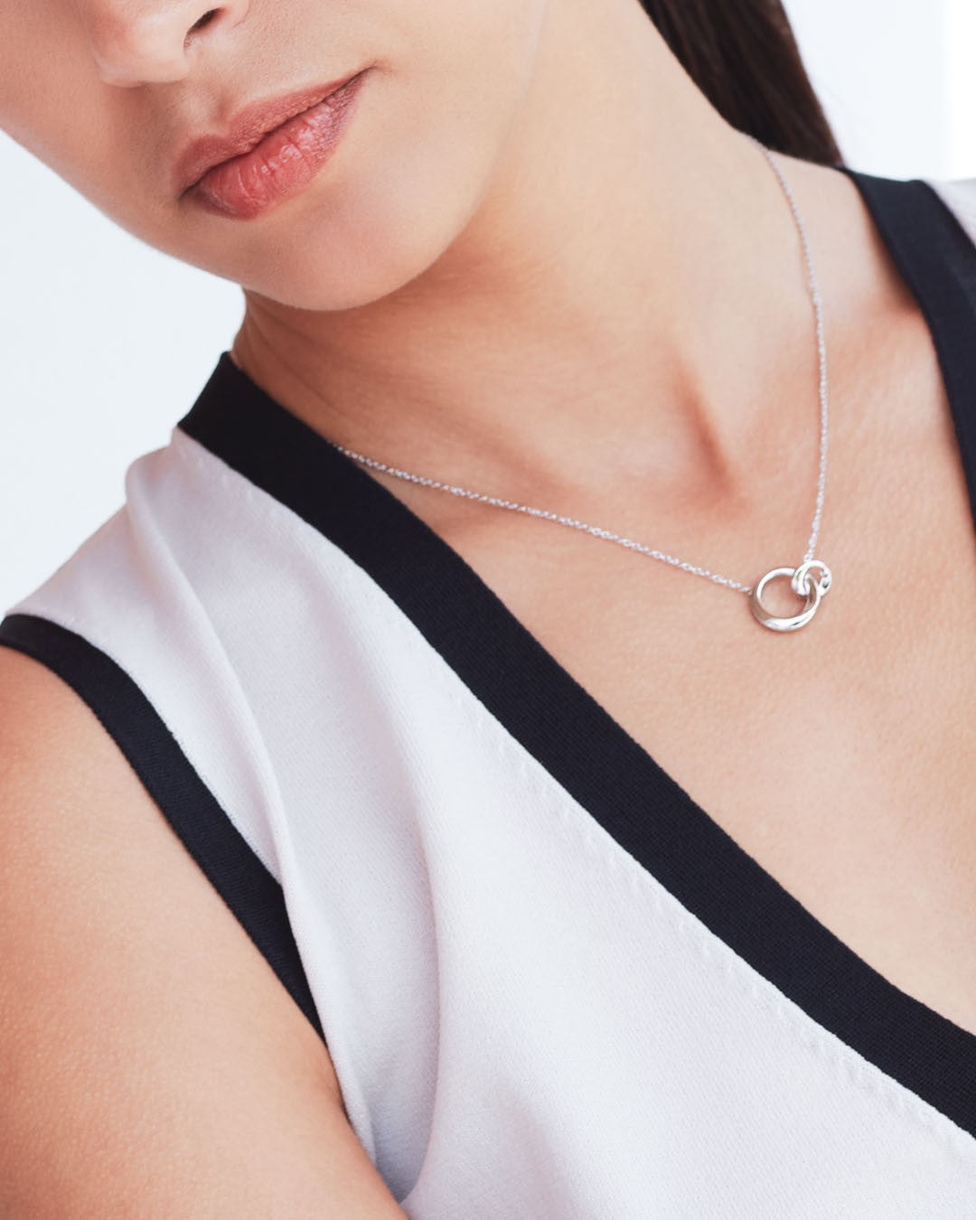 Bevel Cirque Link Necklace