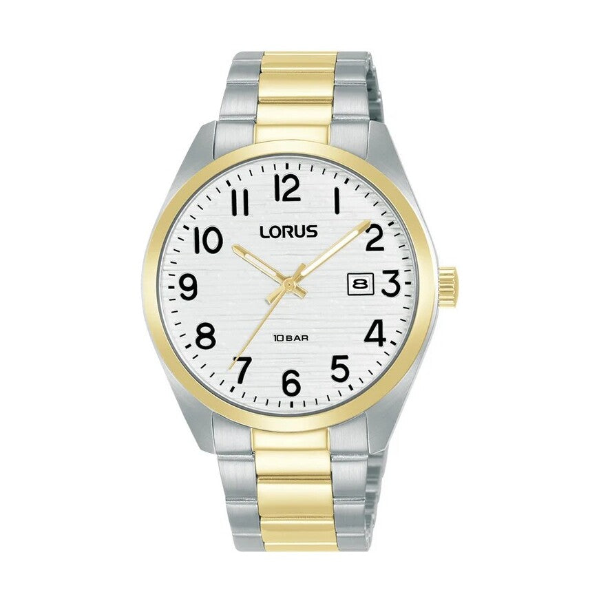 Lorus Men's Classic Two Tone Bracelet Watch
