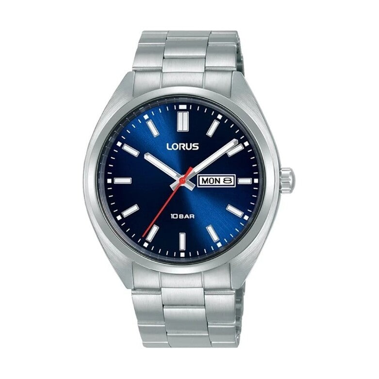 Lorus Sports Blue Dial Bracelet Watch