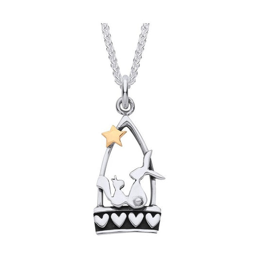 Hare and Squirrel Starlight Friends Necklace – ESQ4