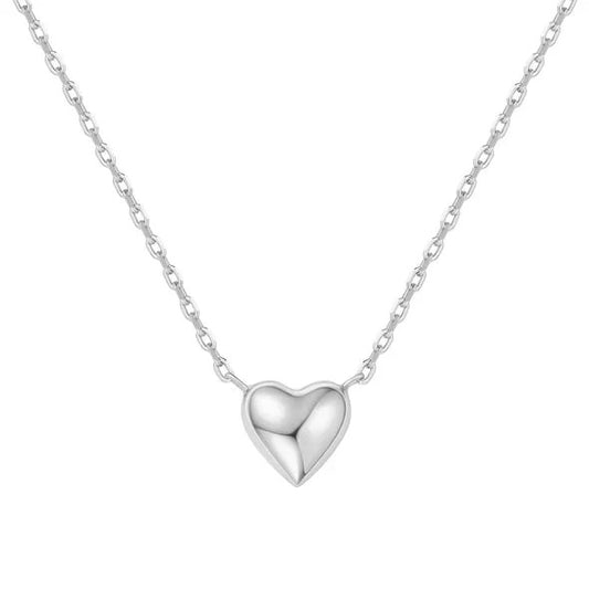 Silver Sweetheart Necklace N064-02H