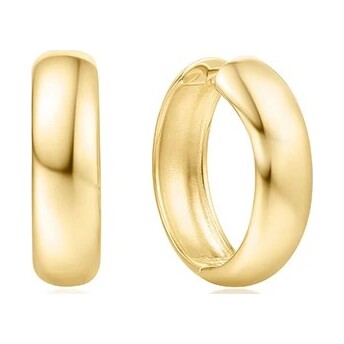 Ania Haie Gold Chubby Large Huggie Hoop Earrings