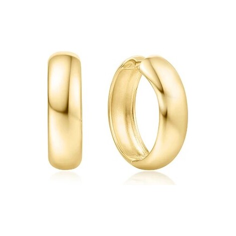 Ania Haie Gold Chubby Large Huggie Hoop Earrings