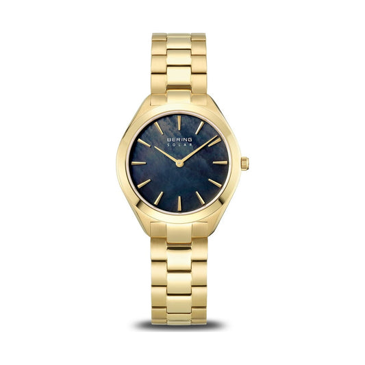 Ladies Black Pearl dial Bracelet Watch