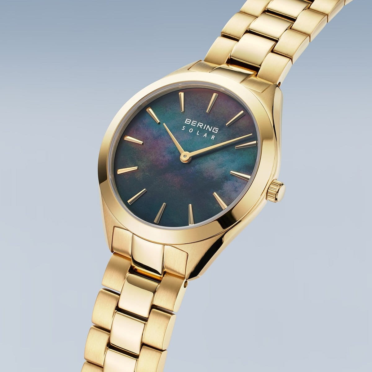 Ladies Black Pearl dial Bracelet Watch