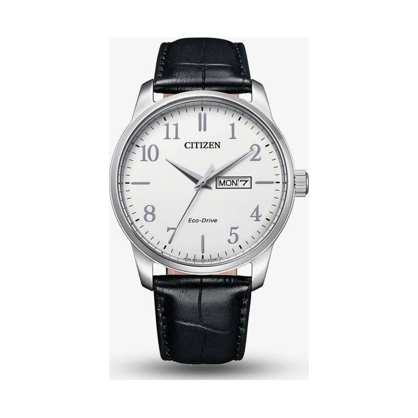 Citizen Stainless Steel White Dial Eco-Drive Gents Watch
