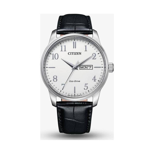 Citizen Stainless Steel White Dial Eco-Drive Gents Watch