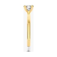 Classic Zirconia Ring 5mm, size 56.