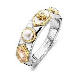 Moon & Stars Ring, size 54