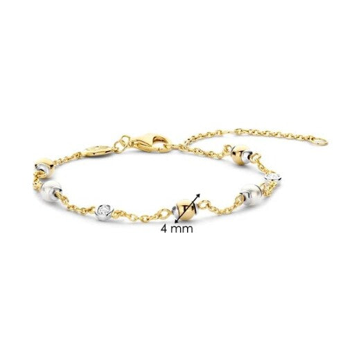 Pearl Charm Bracelet