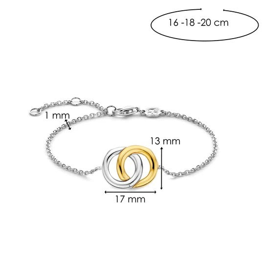 Forever Connected Bicolor Bracelet