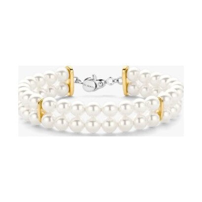 Classic Double Pearl Bracelet
