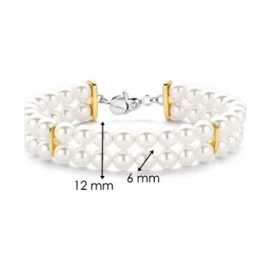 Classic Double Pearl Bracelet