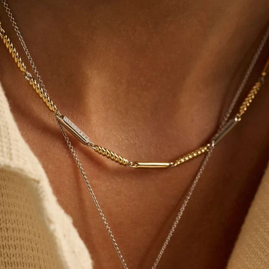 Structure Link Necklace