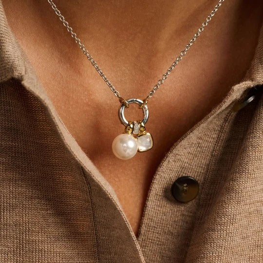 Pearl Charm Necklace