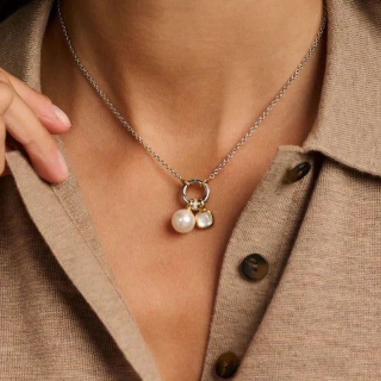 Pearl Charm Necklace