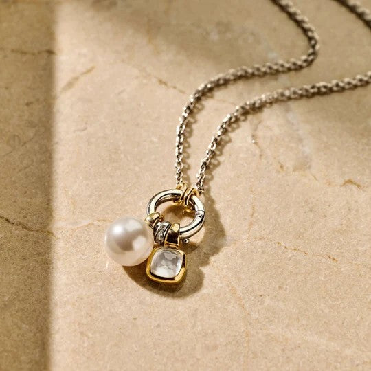 Pearl Charm Necklace