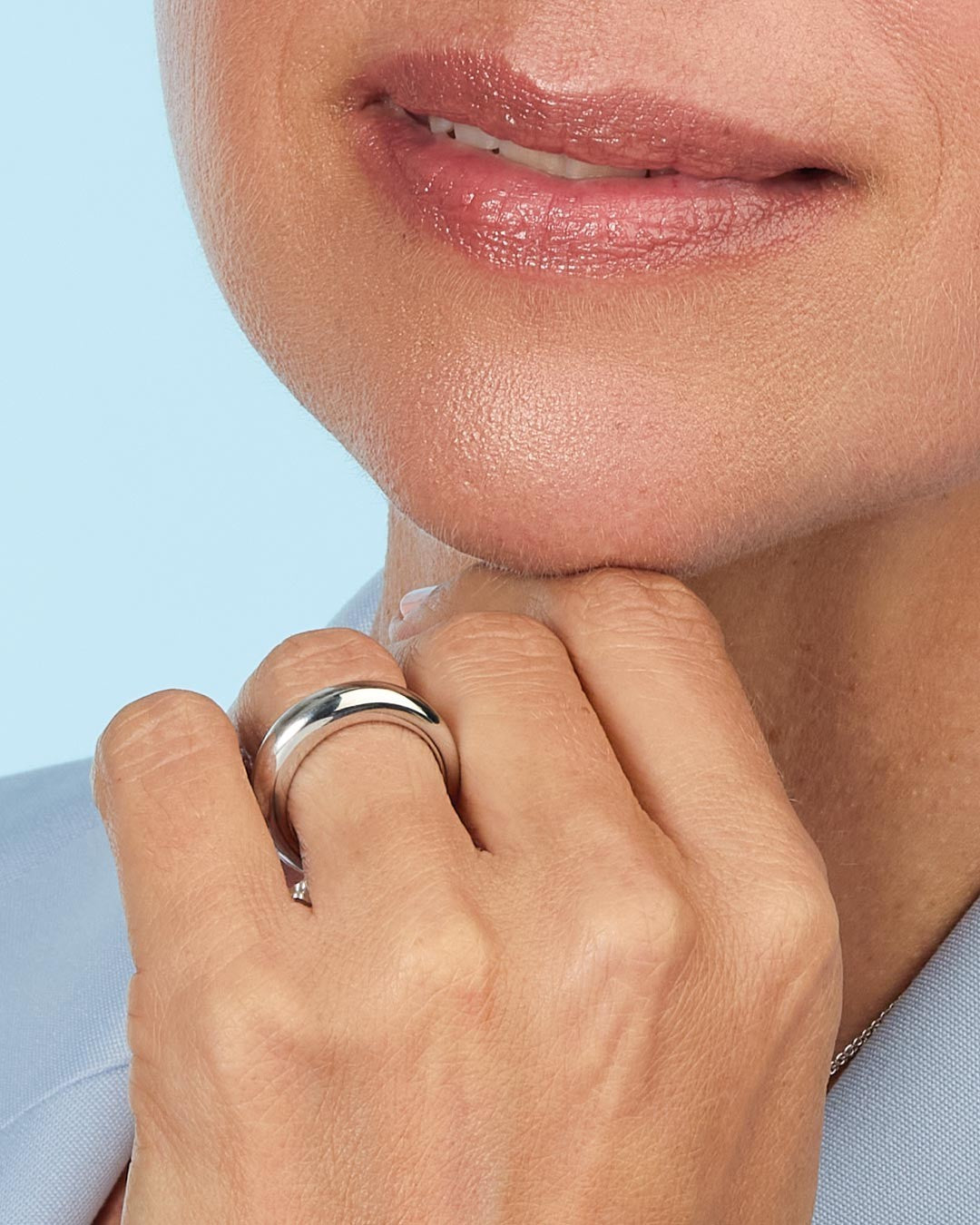 Coast Pebble Smooth Ring