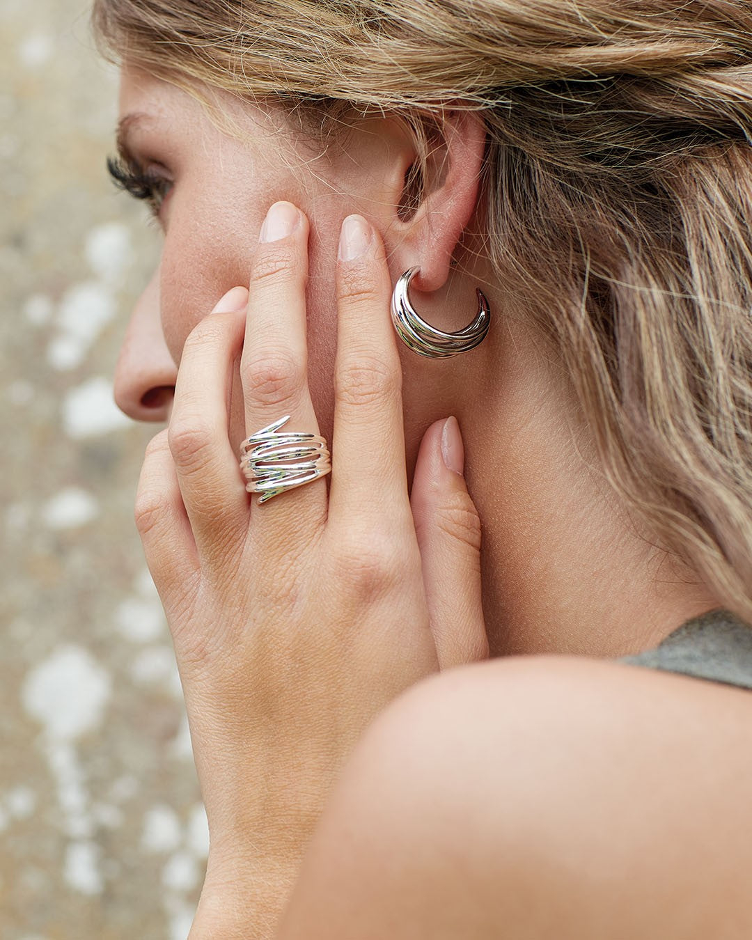 Entwine Helix Wrap Grande Ring