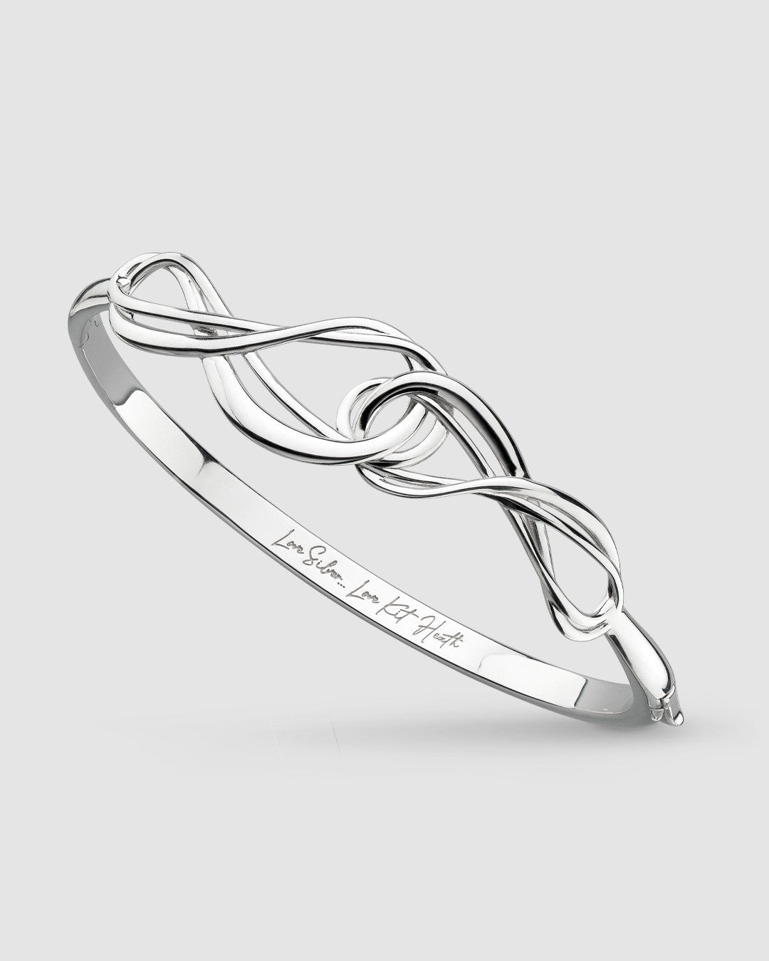 Infinity Hinged Bangle
