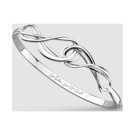 Infinity Hinged Bangle