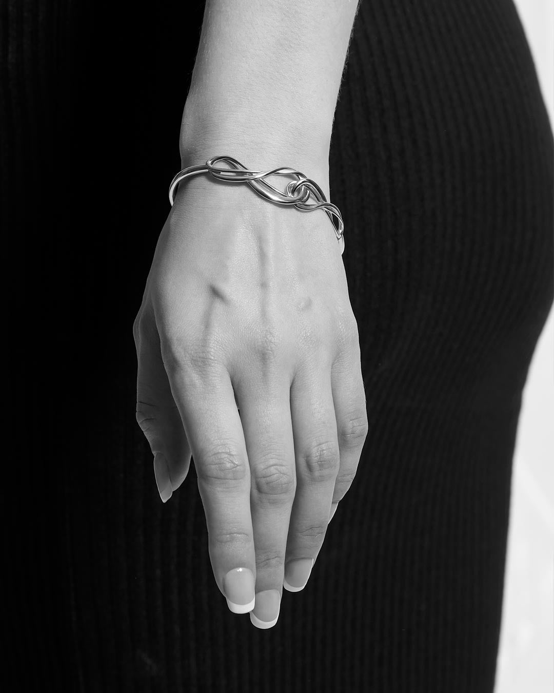 Infinity Hinged Bangle