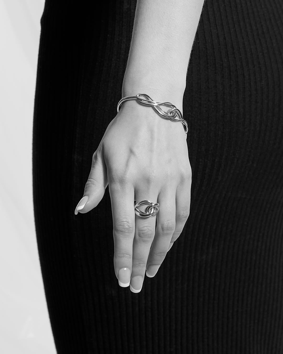 Infinity Hinged Bangle
