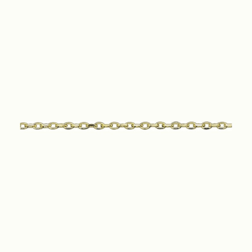 9ct Yellow 24 Filed Trace 7.5"/19cm