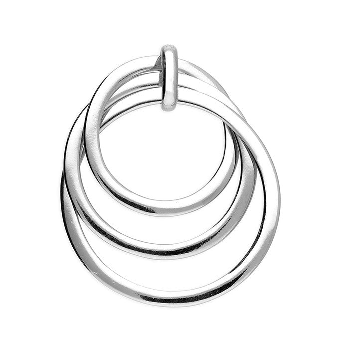 Sterling Silver Triple Circle Pendant