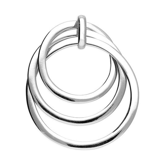 Sterling Silver Triple Circle Pendant
