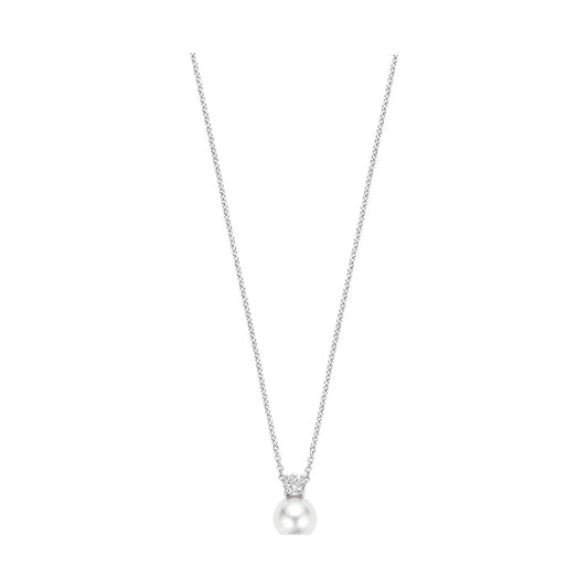 Zirconia Pearl Necklace