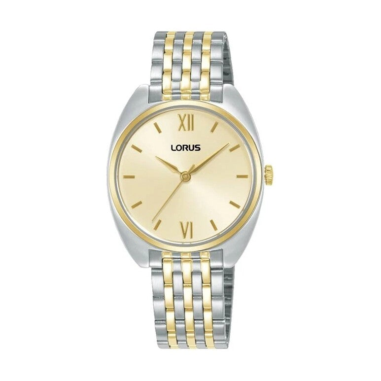 Lorus Ladies Slim Two Tone Bracelet Watch