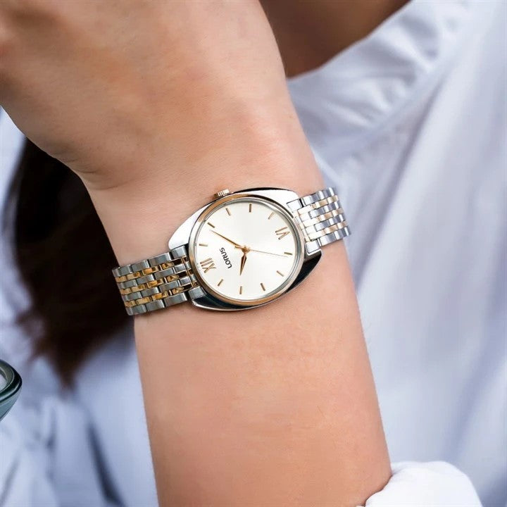 Lorus Ladies Slim Two Tone Bracelet Watch
