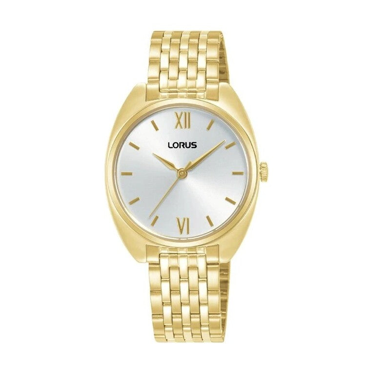 Lorus Ladies Slim Gold Tone Bracelet Watch