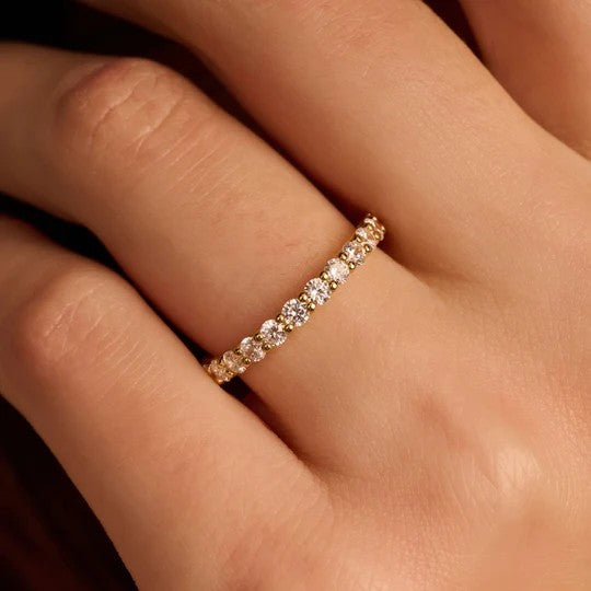 Eternity Tennis Ring 2,5mm, size 54
