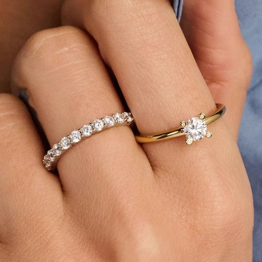 Eternity Tennis Ring 2,5mm, size 56.