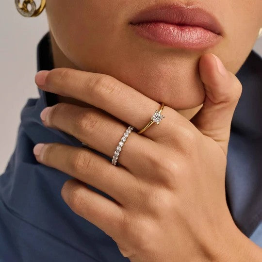 Eternity Tennis Ring 2,5mm, size 56.