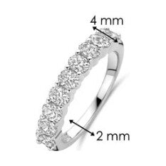Tennis Ring 4mm, size 54