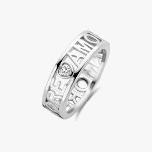 TI SENTO Ring, size 54.