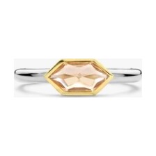 Champagne Gem Ring, size 56