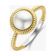 Ti Sento Pearl Ring, size 56