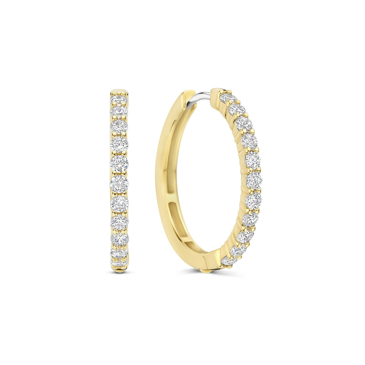 Tennis Large Hoops 21,5mm