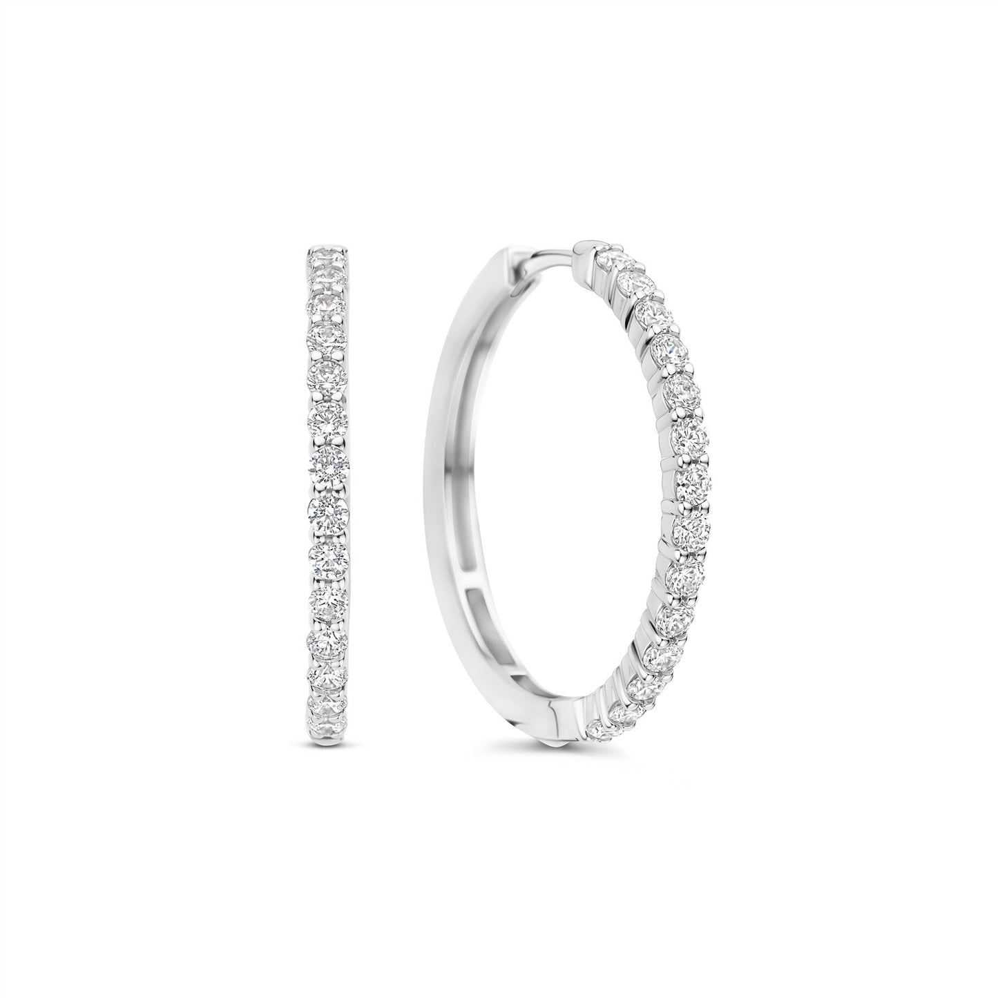 Tennis Oversized Hoops 25,5mm