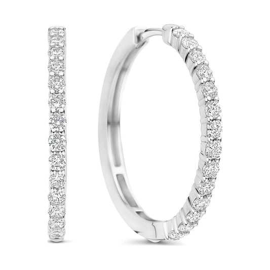 Tennis Oversized Hoops 25,5mm