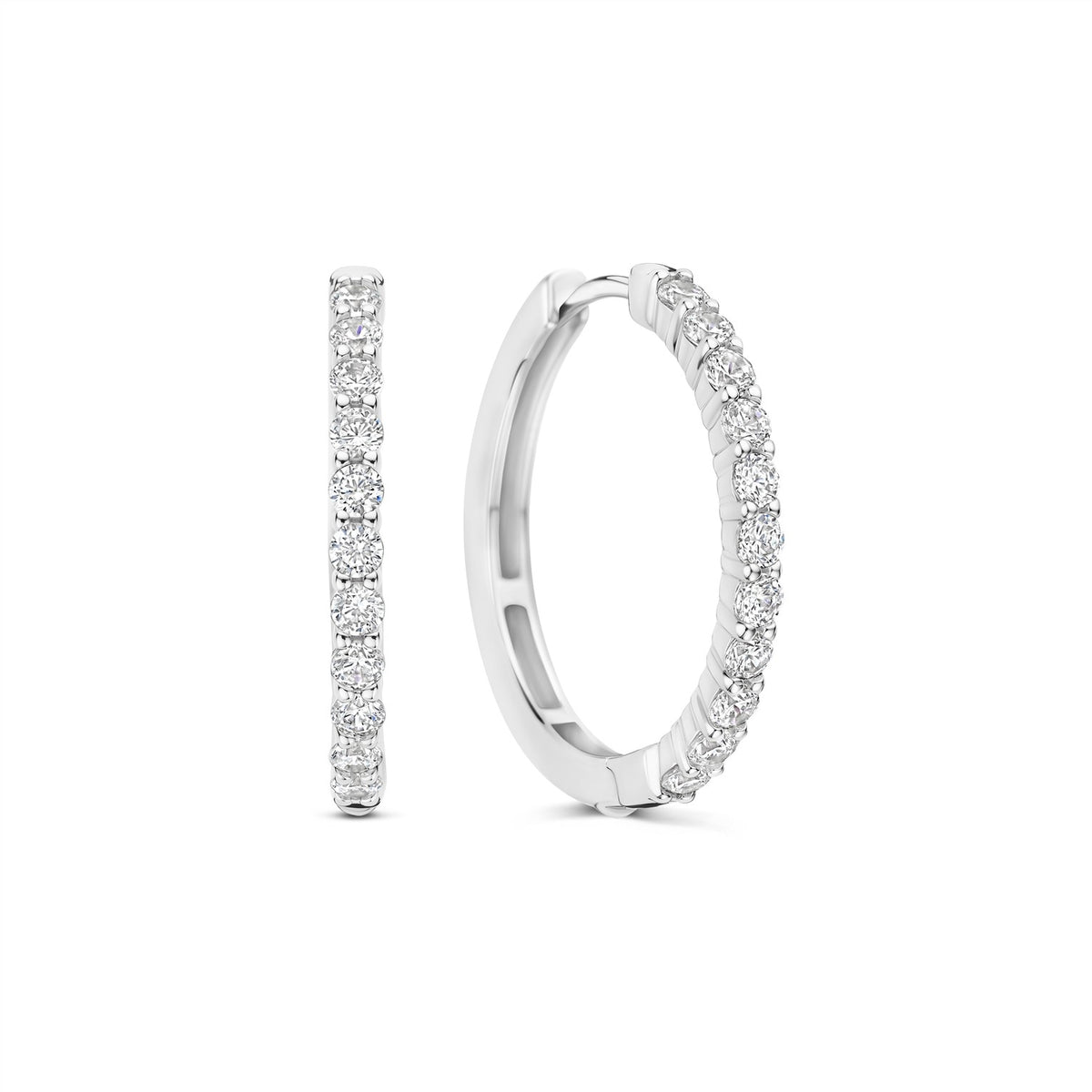 Tennis Large Hoops 21,5mm